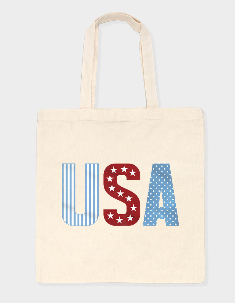 USA Banner Tote Bag image number 1