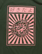 PLEASANT GETAWAY Kanji Sunburst Mens Tee image number 3
