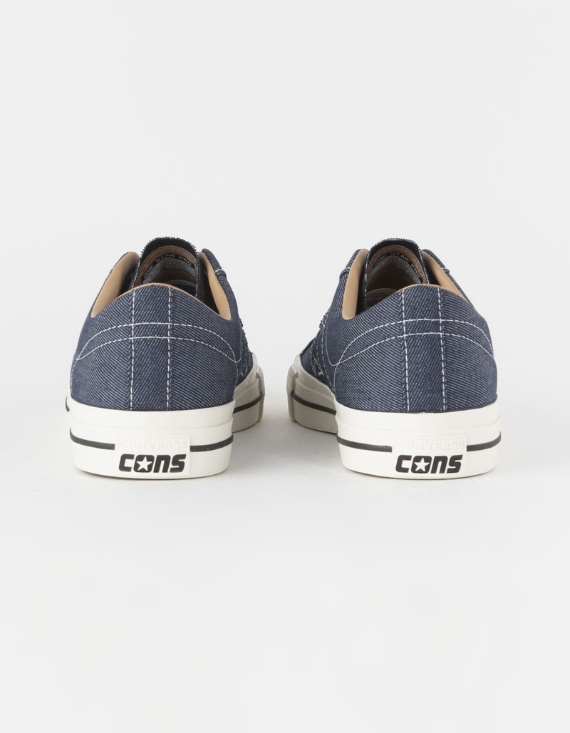 CONVERSE One Star Pro Denim Mens Skate Shoes image number 3