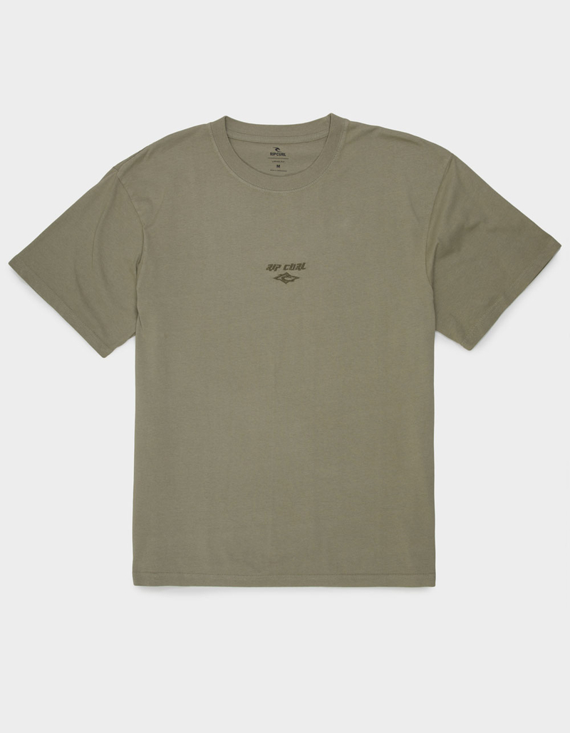 RIP CURL Fade Out Embroidered Mens Tee image number 0