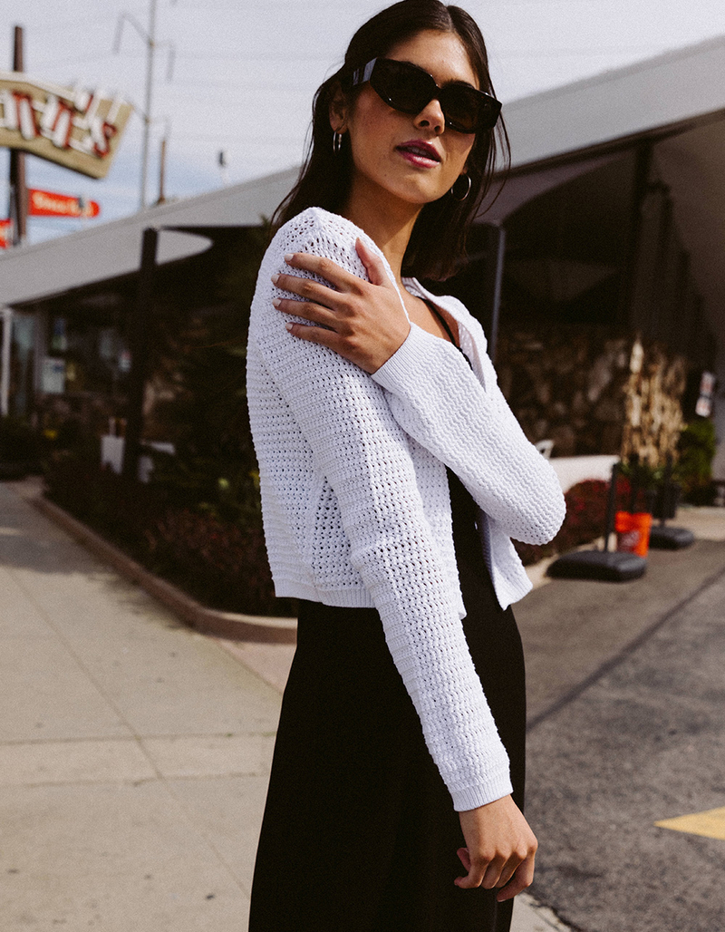 RSQ Womens Long Sleeve 2 Button Cardigan image number 0