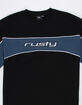 RUSTY Kinetic Mens Oversized Heavyweight Tee image number 2