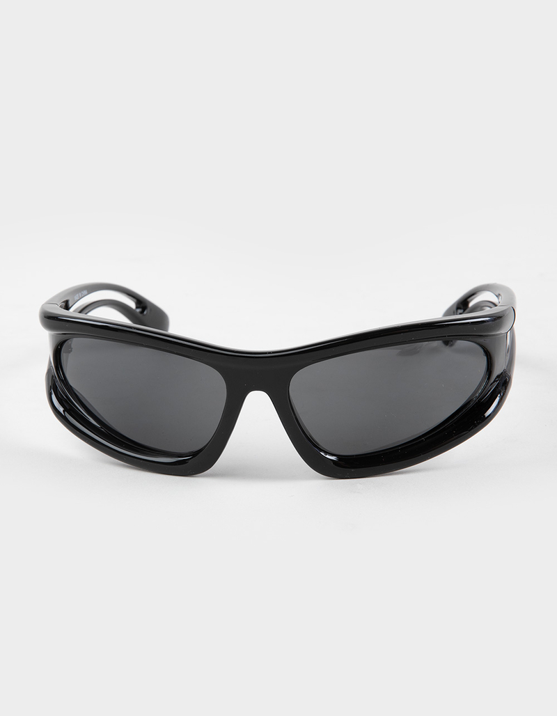 RSQ Futuristic Wrap Sunglasses image number 1