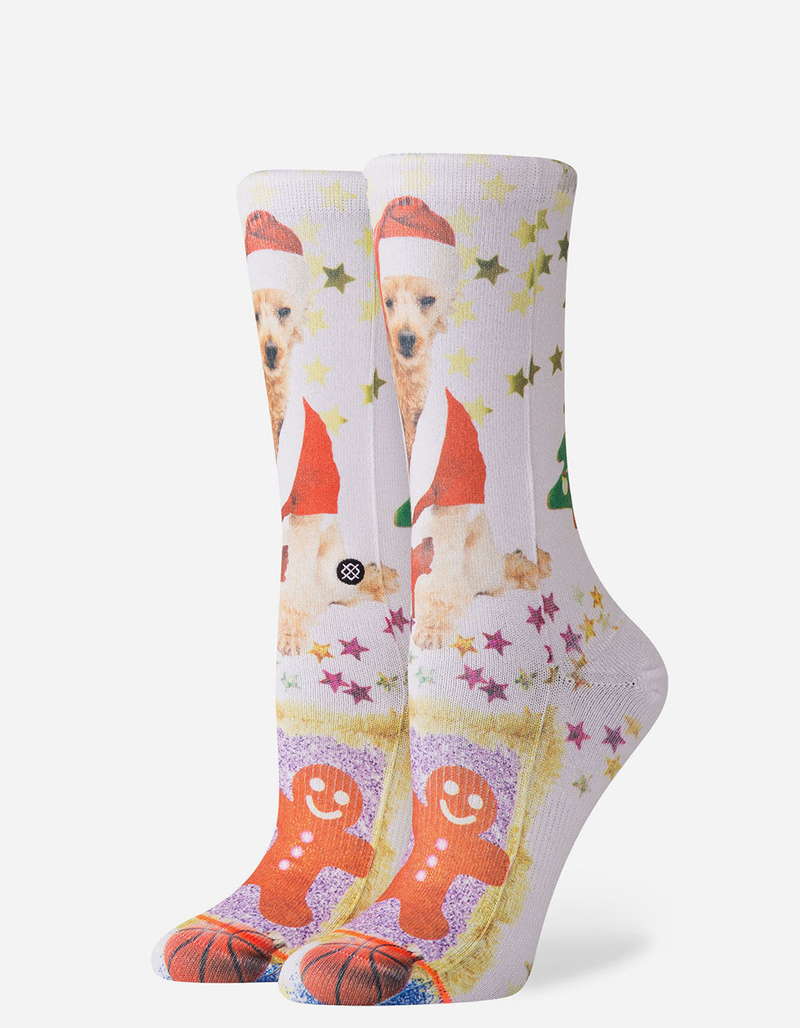 STANCE Mrs Paws Womens Crew Socks image number 0