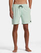 RVCA VA Pigment Mens Elastic Waist 17" Boardshorts image number 1