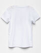 CHAMPION Vintage Script Girls White Tee image number 2
