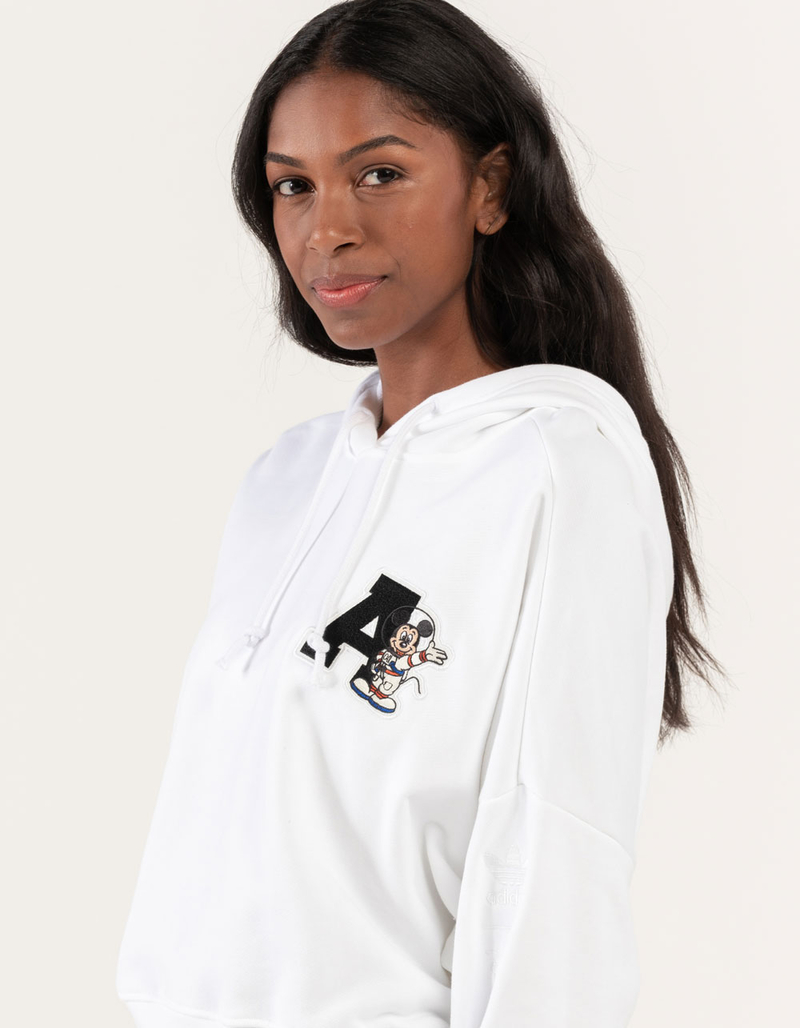 ADIDAS x Disney Womens Crop Hoodie image number 1