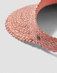 HEMLOCK HAT CO. Capri Straw Visor image number 5