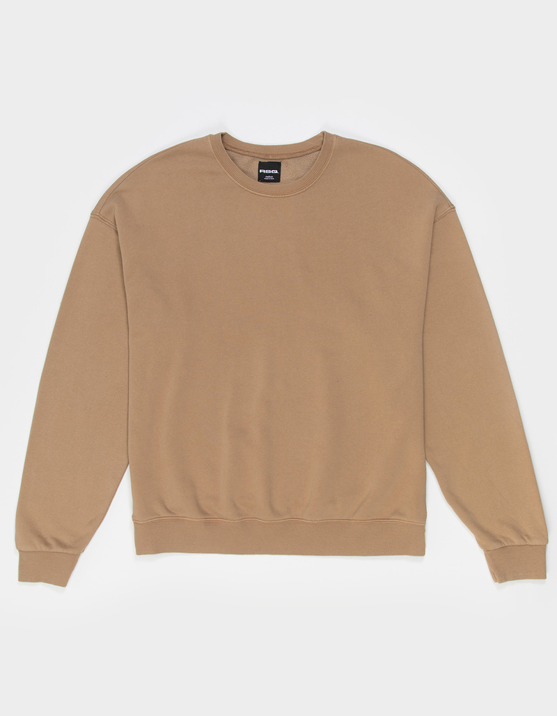 RSQ Mens Washed Oversized Crewneck Sweatshirt image number 1