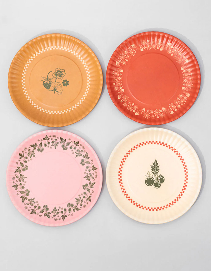 BAN.DO Dessert Plate 4 Piece Set image number 1