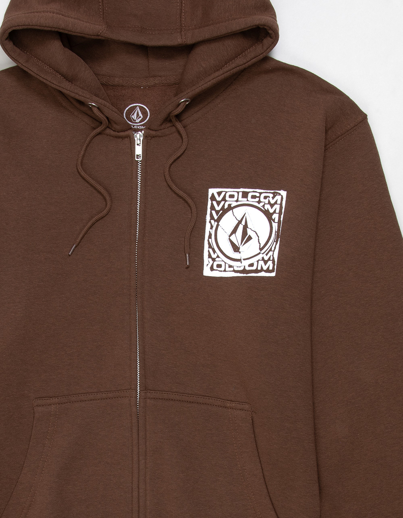 VOLCOM Flagged Mens Zip-Up Hoodie image number 1
