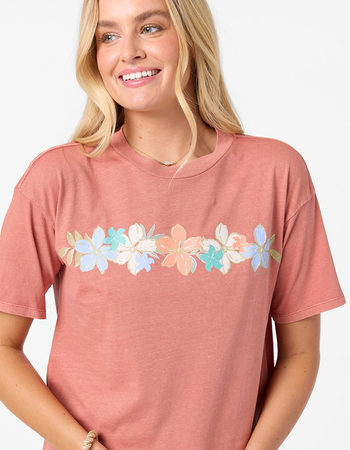 O'NEILL Band Of Flowers Womens Tee Alternative Image