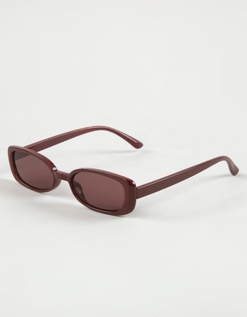 RSQ Rectangle Plastic Sunglasses Primary Image