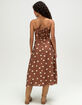 NECTAR CLOTHING Womens Polka Dot Maxi Dress image number 3