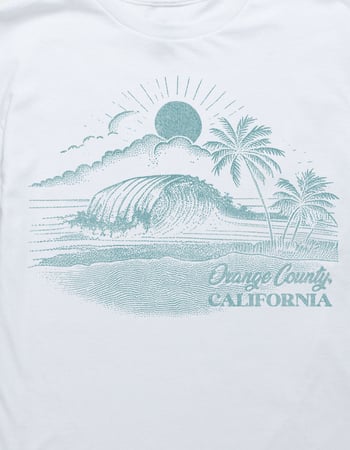 CALIFORNIA Orange County Waves Unisex Kids Tee Alternative Image