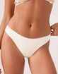 ROXY Puka Dots Scoop Moderate Bikini Bottoms image number 3
