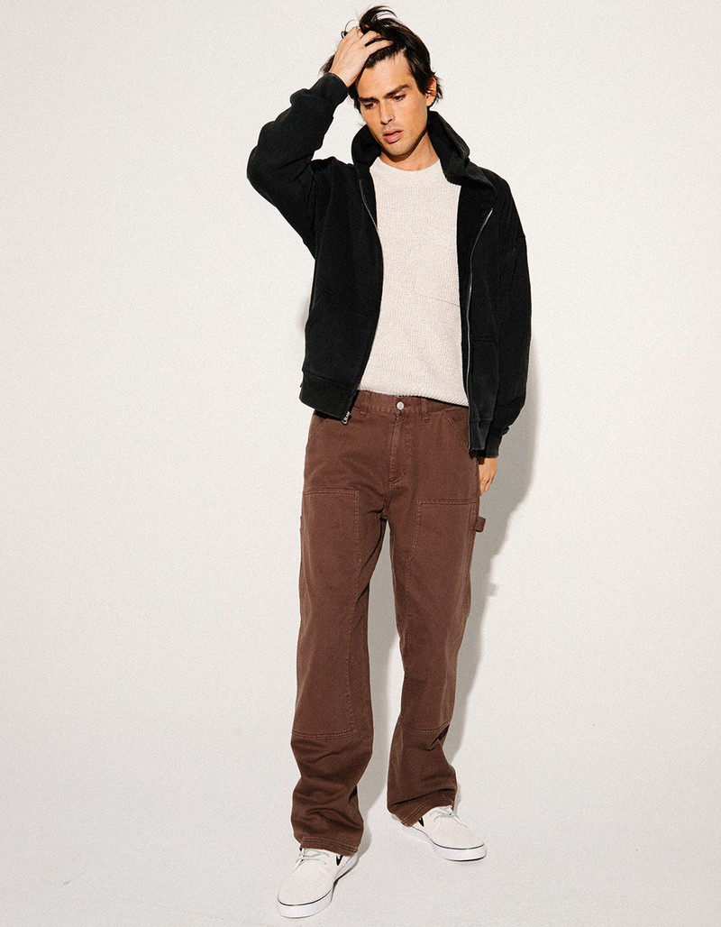 RSQ Mens Straight Twill Utility Pants image number 6