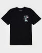 RIOT SOCIETY Crane Skeleton Mens Tee image number 2