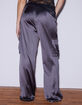 WEST OF MELROSE Womens Satin Cargo Pants image number 5