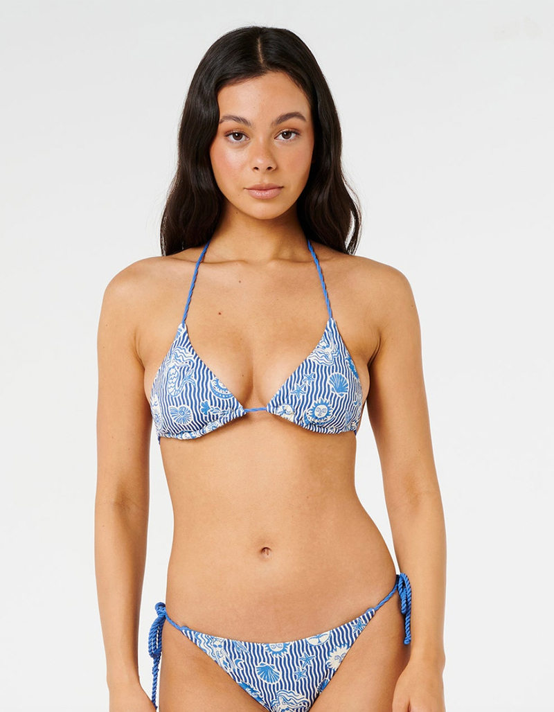 RIP CURL Catalina Waves Triangle Bikini Top image number 0