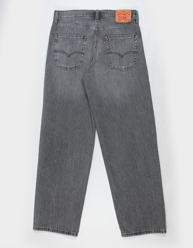 LEVI'S 578 Mens Baggy Jeans - Small Grey Step image number 1