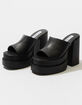 STEVE MADDEN Cagey Womens Platform Heels image number 1