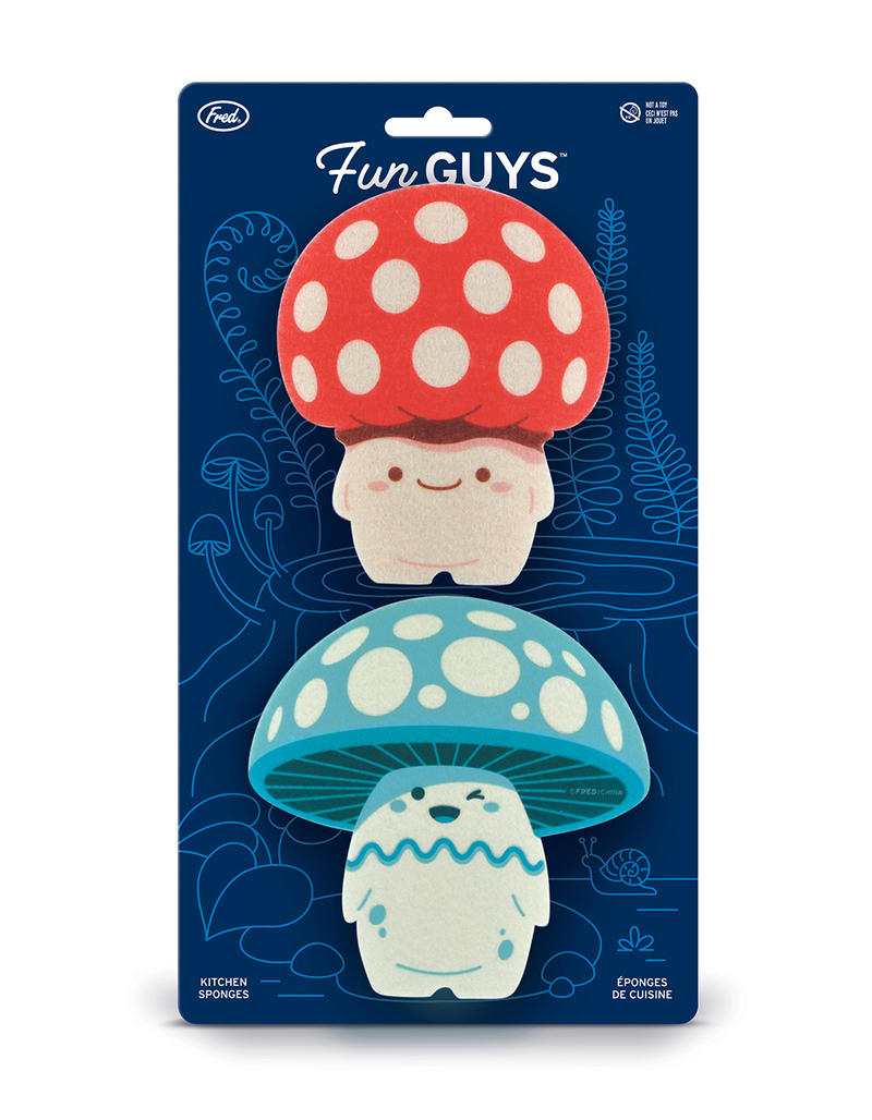 FRED & FRIENDS Fun Guy Sponges image number 3