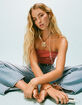 ROXY Floral Drop Womens Tube Top image number 6