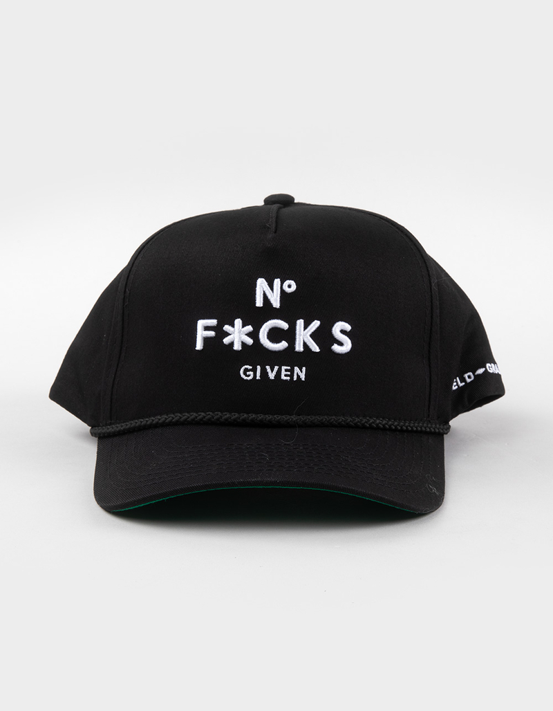 FIELD GRADE No Fcks Given Snapback Hat image number 1