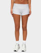 EDIKTED Marleaux Foldover Shorts image number 1