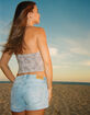 FULL TILT Leopard Print Womens Halter Top image number 5