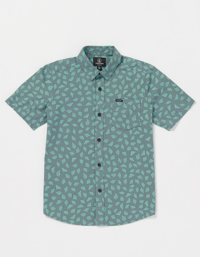 VOLCOM Interstone Boys Button Up Shirt image number 0