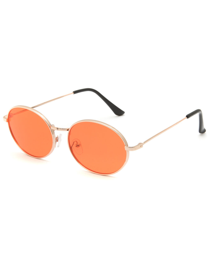 Baby Oval Orange Sunglasses image number 0