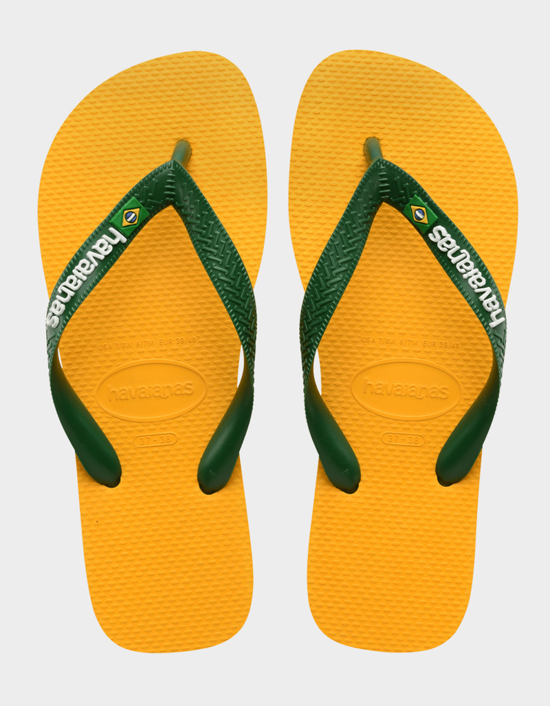 HAVAIANAS Brazil Logo Womens Flip Flops image number 0