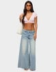 EDIKTED Cecey Button Up Crop Top image number 5