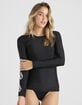 VOLCOM Simply Core Womens Long Sleeve Rashguard image number 1