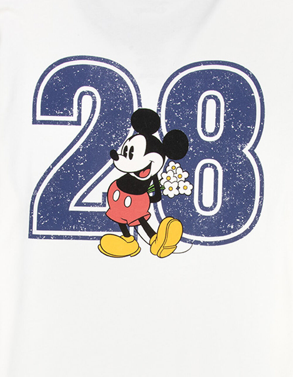 RSQ Disney Mickey Mouse Jersey Mens Boxy Tee - OFF WHITE | Tillys