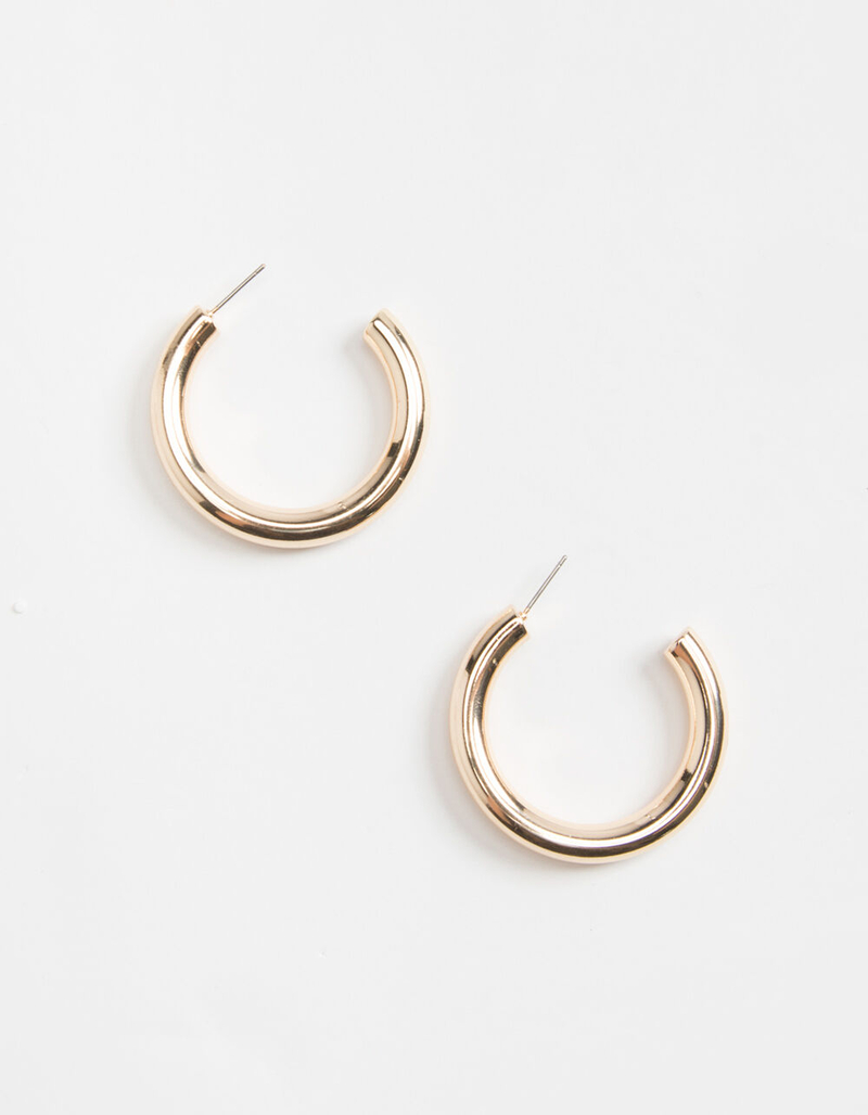 FULL TILT Chunky Hoop Earrings image number 0