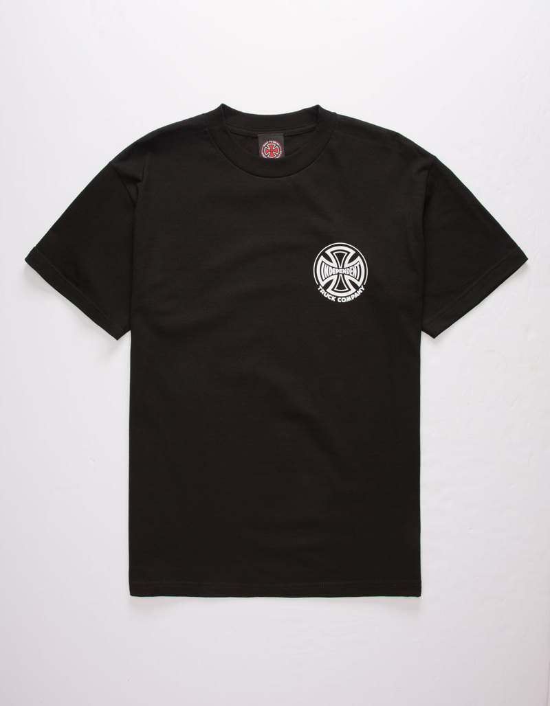 INDEPENDENT Truck Co. Black Mens T-Shirt image number 0