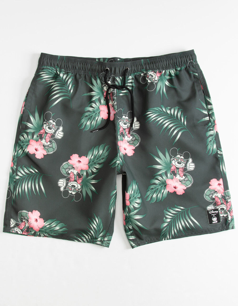 NEFF x Disney Tropical Mens Volley Shorts image number 0