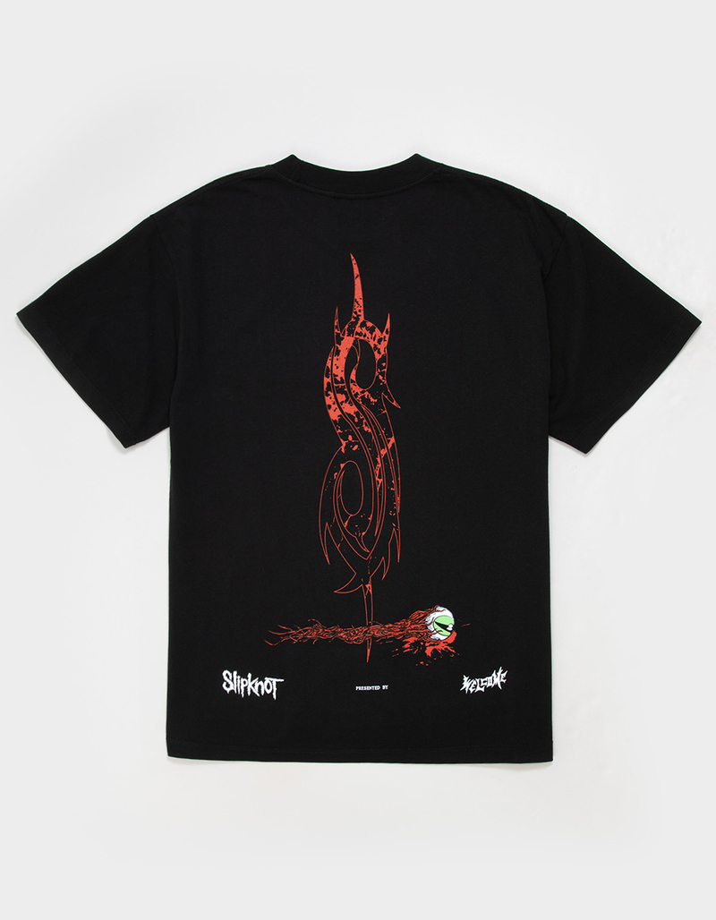 WELCOME SKATEBOARDS x Slipknot Spit Mens Tee image number 1