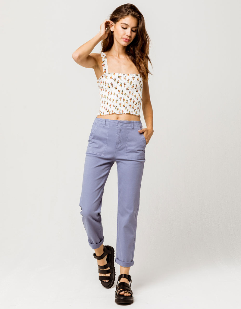 SKY AND SPARROW Twill Straight Leg Womens Pants image number 0