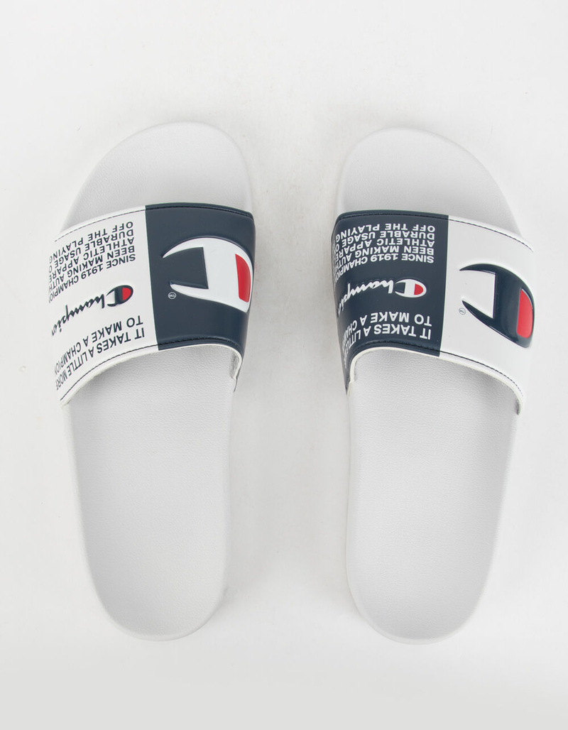 CHAMPION IPO Split Jock Mens Slide Sandals image number 4