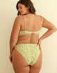 DIPPIN' DAISY'S Zen Knotted Triangle Bikini Top image number 7