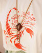 SENDERO PROVISIONS CO. Love Stings Womens Crop Boxy Tee image number 3