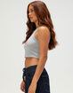 VANS Stripe Life Womens Crop Tank Top image number 3