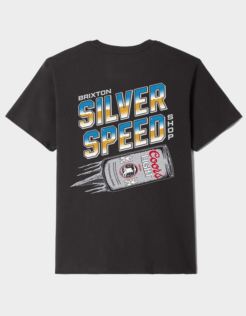 BRIXTON x Coors Light Silver Speed Mens Tee image number 0