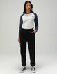 CONVERSE Raglan Womens Long Sleeve Tee image number 2