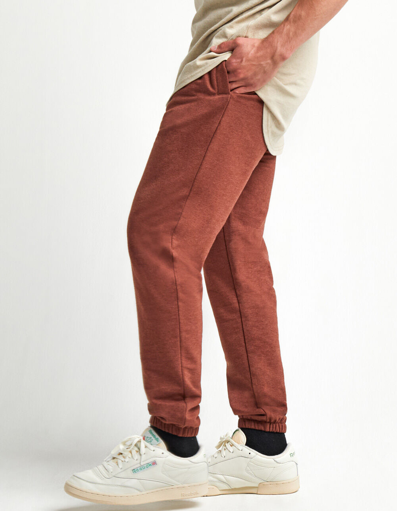 RSQ Mens Brick Fleece Jogger Sweatpants image number 2