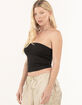 MOTEL Shae Womens Bandeau Top image number 2